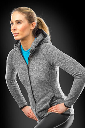 Womens Microfleece Hoodi