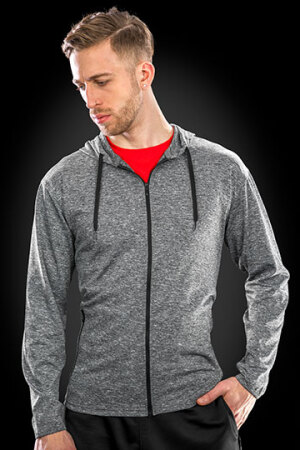 Mens Hooded Tee-Jacket