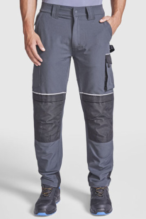 Multi-pocket Stretch Work Trousers Wall