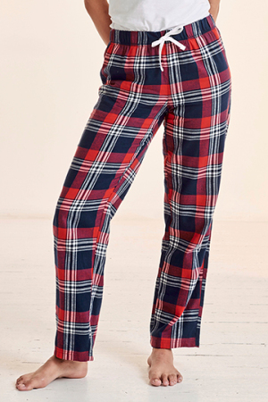 Womens Tartan Lounge Pants