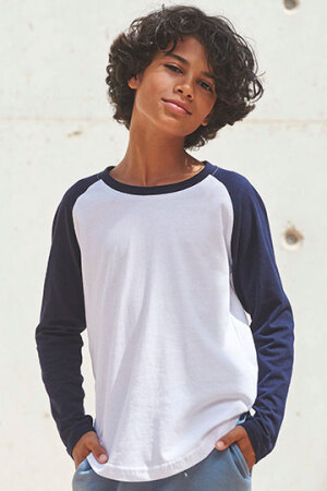 Kids Long Sleeved Baseball T