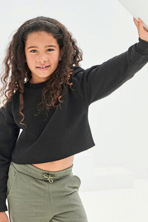 Kids Cropped Slounge Sweat
