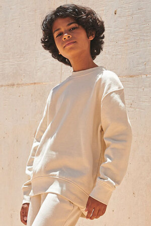 Kids' Sustainable Fashion Curved Hem Sweat