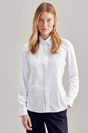 Women´s Blouse Regular Fit Oxford Longsleeve