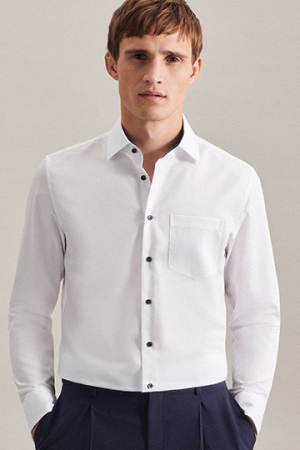 Men`s Shirt Poplin Regular Fit Longsleeve
