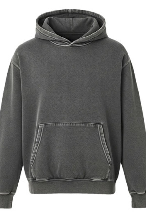 Unisex Vintage Organic Cotton Hooded Sweatshirt