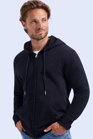 Unisex Full Zip Hooded Jacket