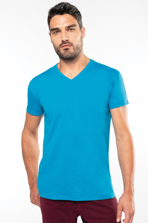 Herren-T-Shirt Bio150 mit V-Ausschnitt