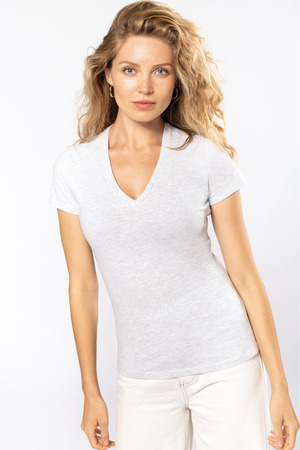 Damen-T-Shirt BIO150 mit V-Ausschnitt