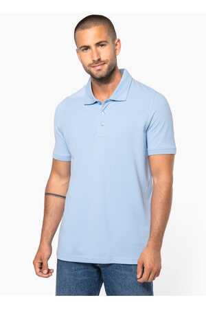 Herren Kurzarm-Polohemd. Baumwollpiqué.