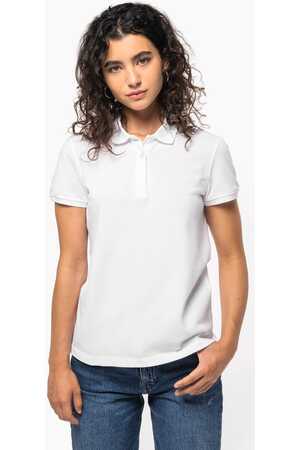 Piqué-Polohemd für Damen