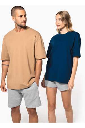 T-Shirt mit kurzen Ärmeln, Unisex, Oversize