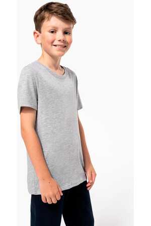 Kinder-T-Shirt mit Rundhalsausschnitt