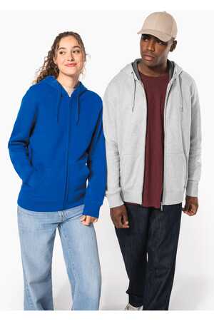 Kapuzensweatshirt mit Reißverschluss