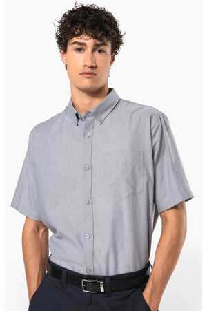 Herren Oxford Kurzarmhemd