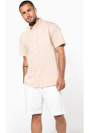 Kurzarm-Baumwollhemd Ariana III für Herren