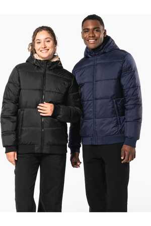 Recycelte Unisex-Ripstop-Jacke mit Kapuze