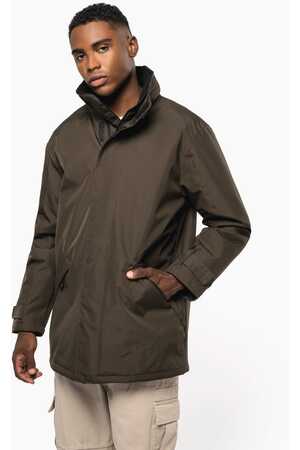 Parka, wattiert und mit Steppfutter