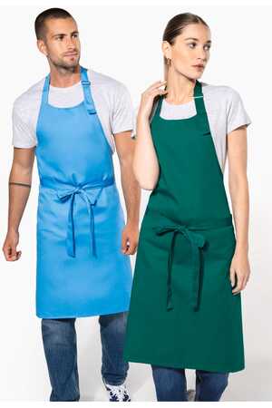 Schürze aus Baumwollpolyester ohne Tasche