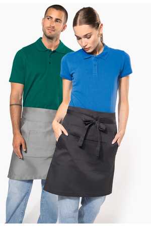 Mittellange Baumwollpolyesterschürze