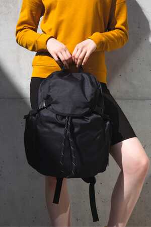 Recycelter Sport City-Rucksack im Lifestyle-Look
