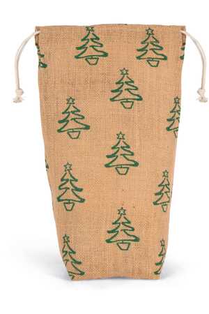 Flaschenhalter mit Weihnachtsmotiven