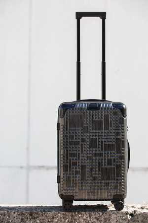 Trolley-Kabinentasche „Geoline“ mit vier multidirektionalen Räde