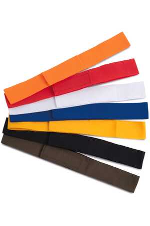 Farbiges Hutband für Strohhüte