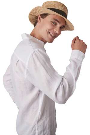 Strohhut Canotierhut