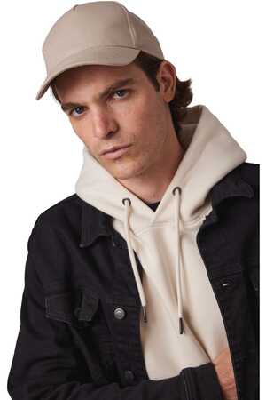 K-loop Kappe aus recycelter Baumwolle und Polyester - 5 Panels