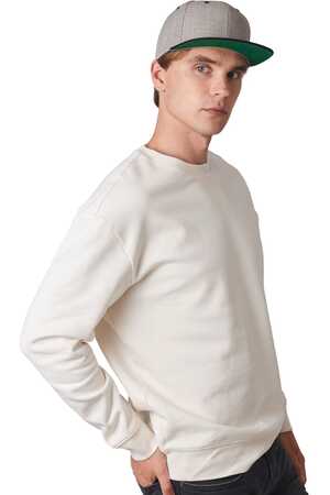 6-Panel-Kappe, flacher Schirm