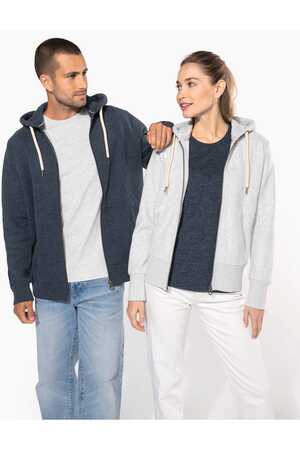 Herren Kapuzensweatshirt mit Reißverschluss