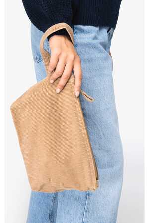 Umweltfreundliche kleine Tasche aus Kord