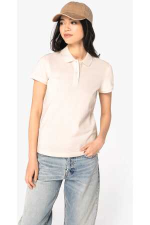 Umweltfreundliches Polohemd aus Pikeetrikot für Damen