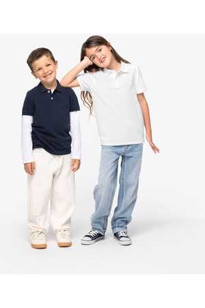 Umweltfreundliches Polohemd aus Pikeetrikot für Kinder