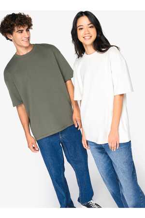 Umweltfreundliches Unisex Oversize T-Shirt aus French Terry