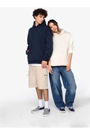 Umweltfreundliches Oversize Unisex-Kapuzensweatshirt