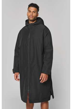 Langer, gefütterter Unisex-Sherpa-Parka