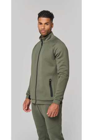 Jacke mit hochgeschlossenem Kragen