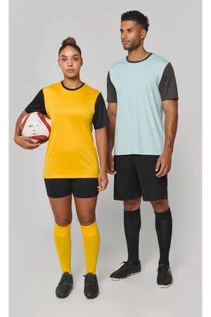 Zweifarbiges Kurzarmtrikot für Erwachsene