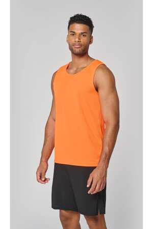 Herren Basic Sport Funktionsshirt ärmellos