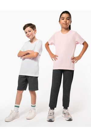 Kinder Basic Sport Funktionsshirt Kurzarm