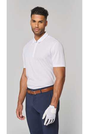 Herren Sport-Poloshirt mit 1/4-Reißverschluss