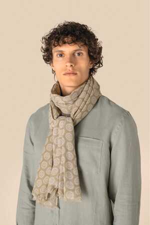 Gemustertes Unisex-Schal