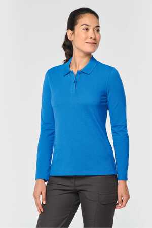 Langarm-Polohemd für Damen