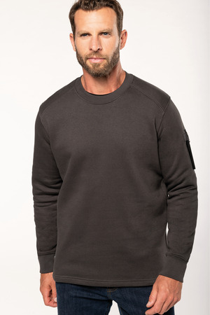 Sweatshirt mit Set-in-Ärmeln