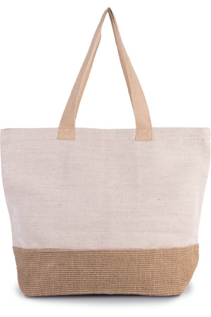 Shopping-Beuteltasche mit rustikalem Look