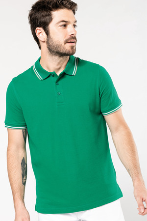 Herren Piqué Poloshirt Kurzarm