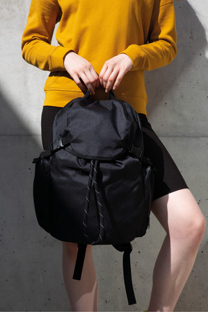 Recycelter Sport City-Rucksack im Lifestyle-Look