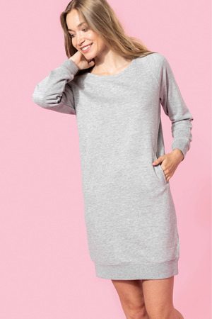 Bio-Loungekleid aus Fleece
